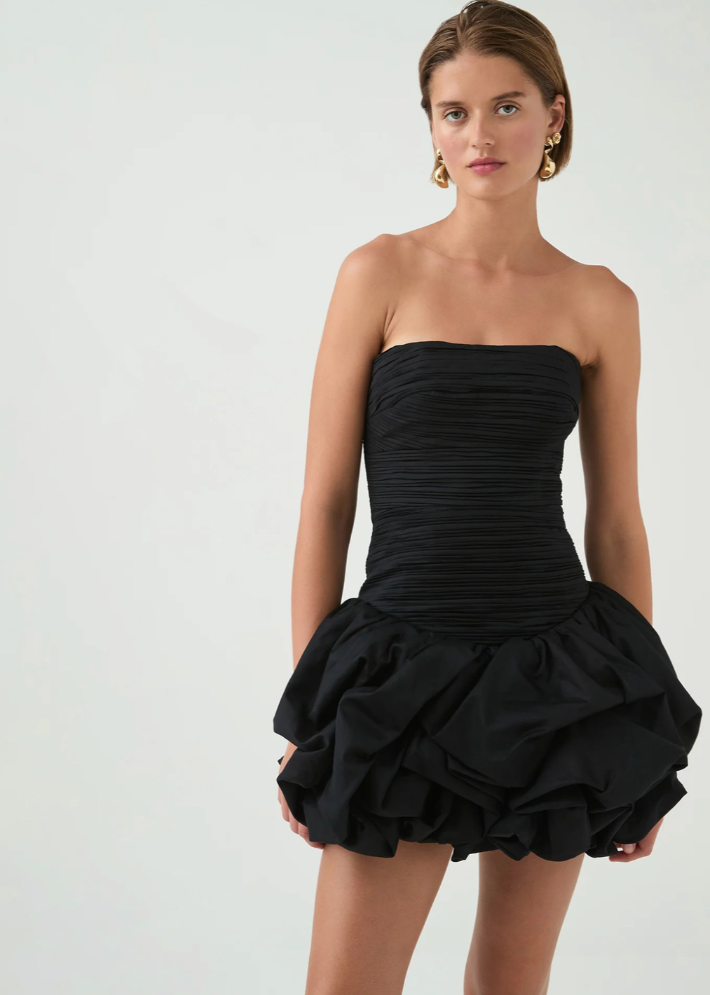 Cheap designer Aje Violette Bubble Hem Mini Dress