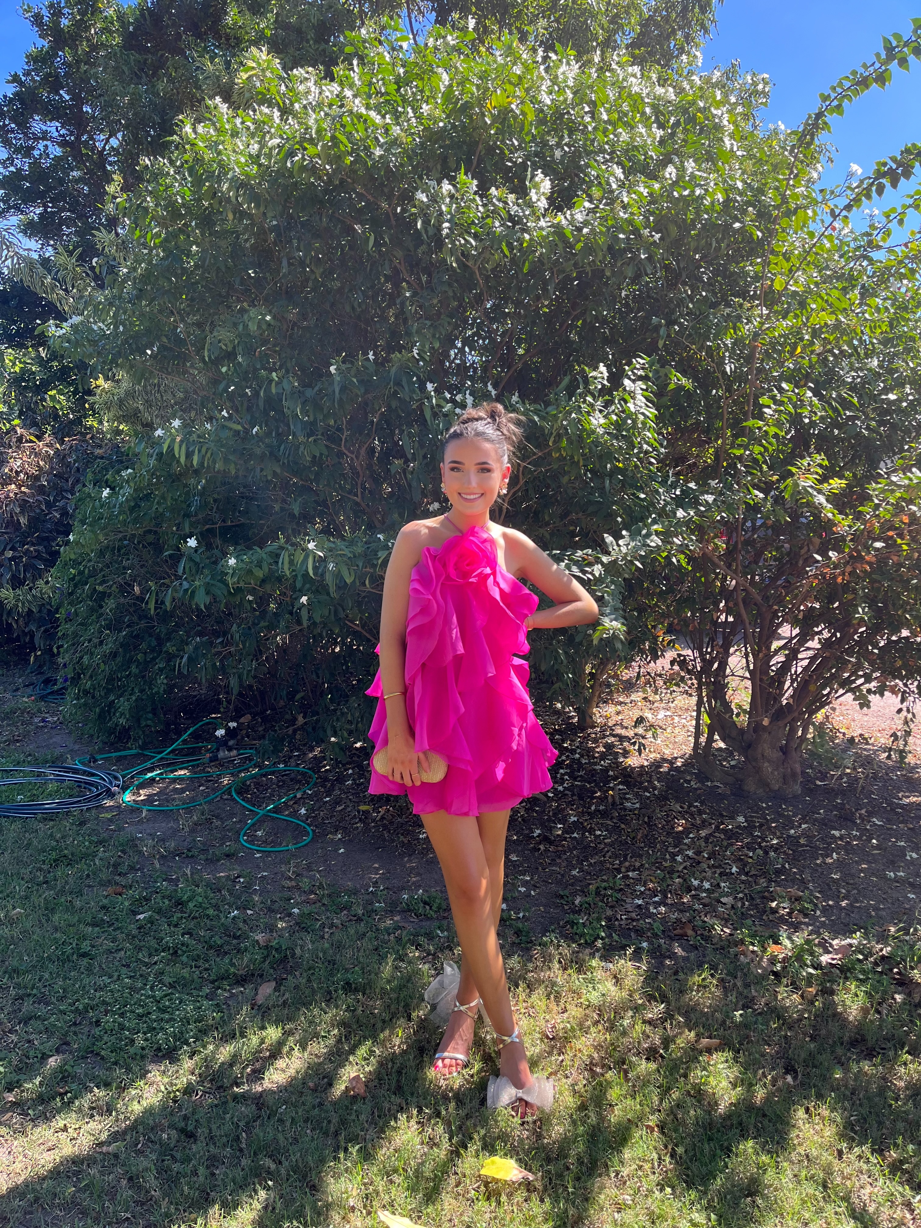 Affordable Aje Pandorea Layered Mini Dress