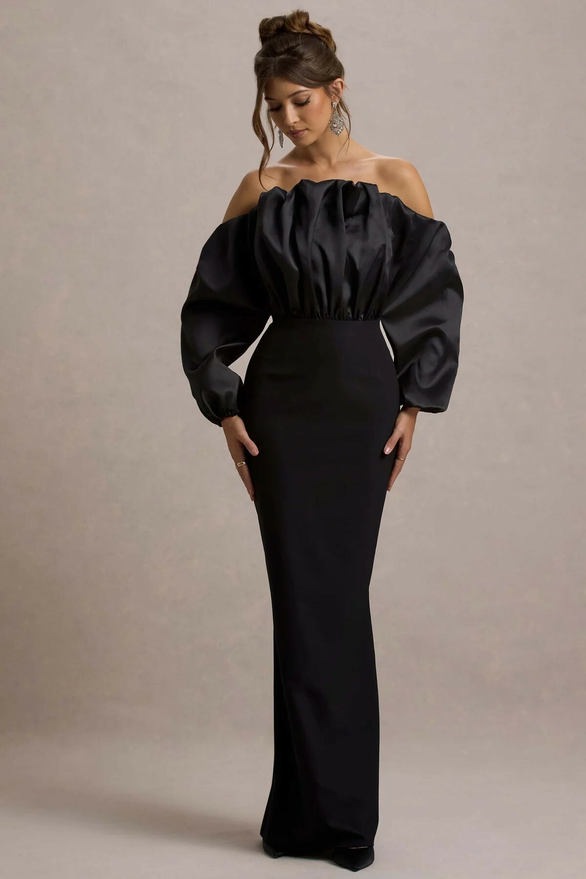 Borrow a Club London Cyrene Ruffled Maxi