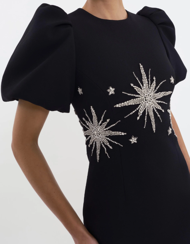 Designer rental Black Rebecca Vallance