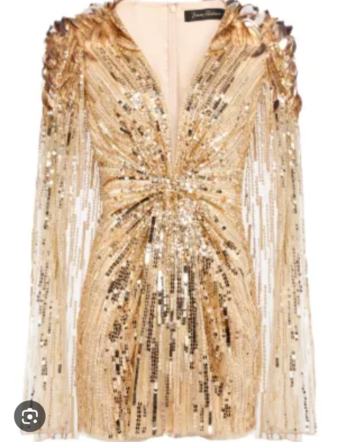 Jenny Packham Gold to hire