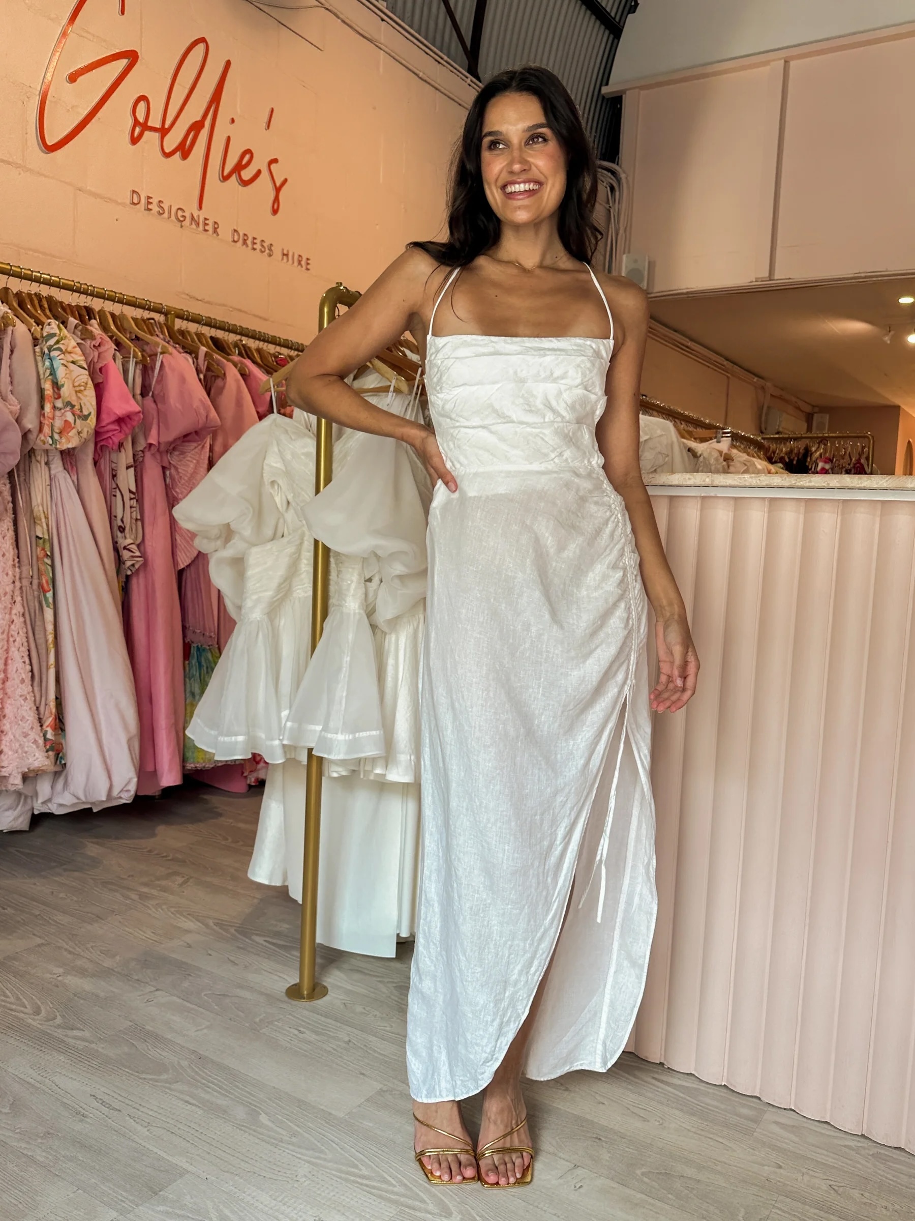 For rent a Rumer The Label Loulou Maxi Dress