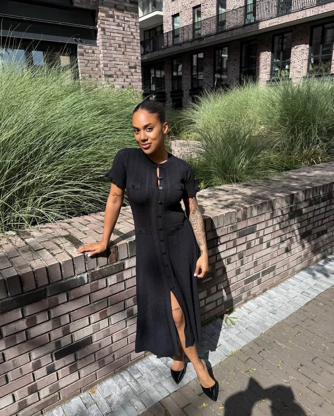 Borrow a Sandro Paris Knit Midi