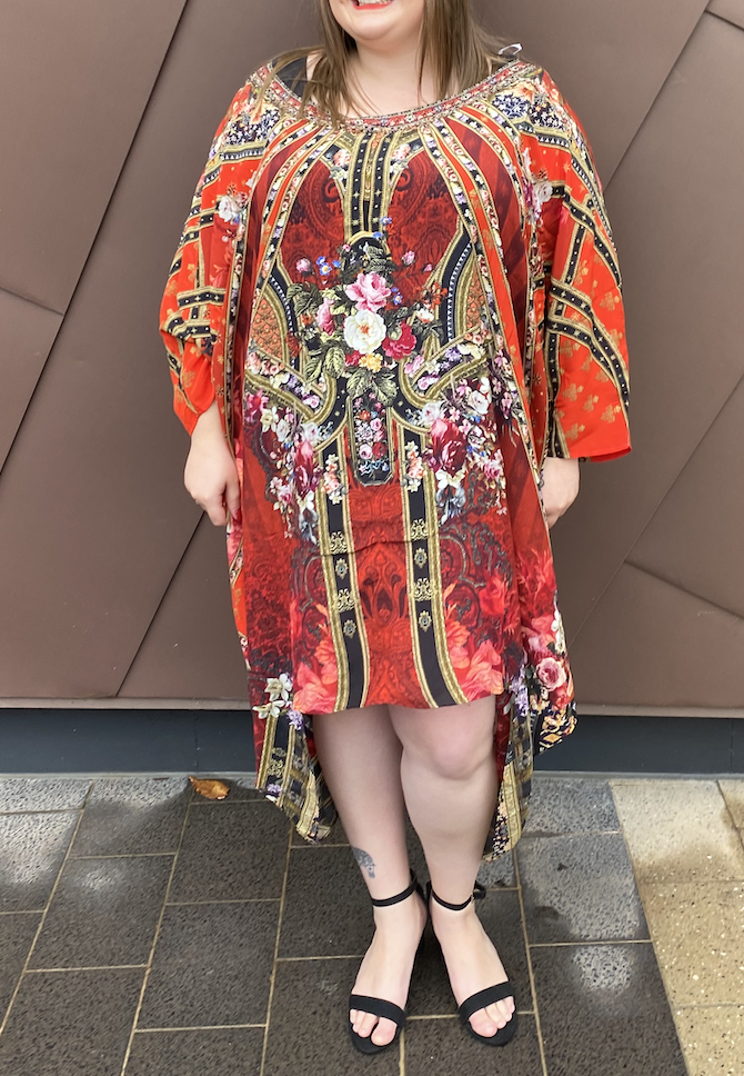 Formal rental Red Camilla