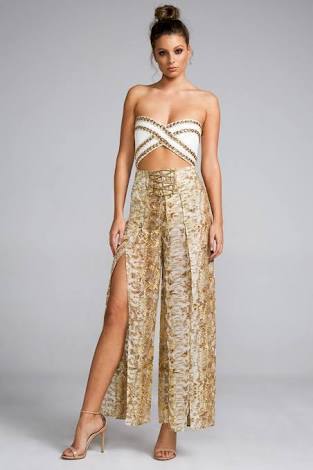 Formal rental Gold Eliya The Label