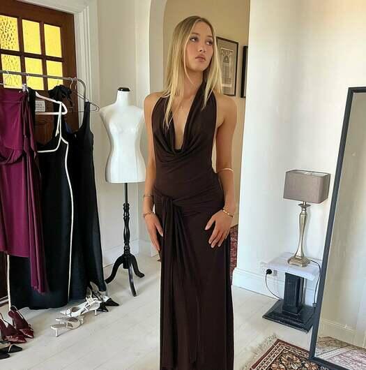 Rent a LAMARQUE Nadia Dress Brown