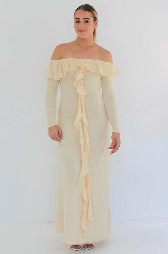 Loan a Arcina Ori Mila Dress In Buttercream