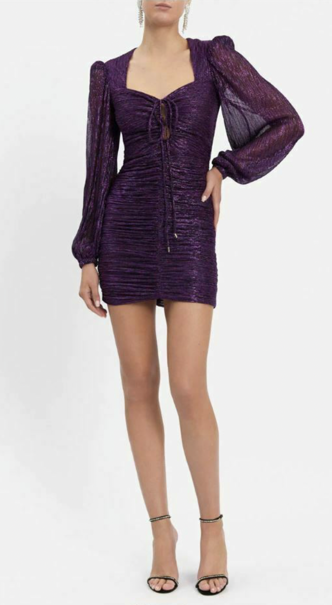 Formal rental Purple Rebecca Vallance