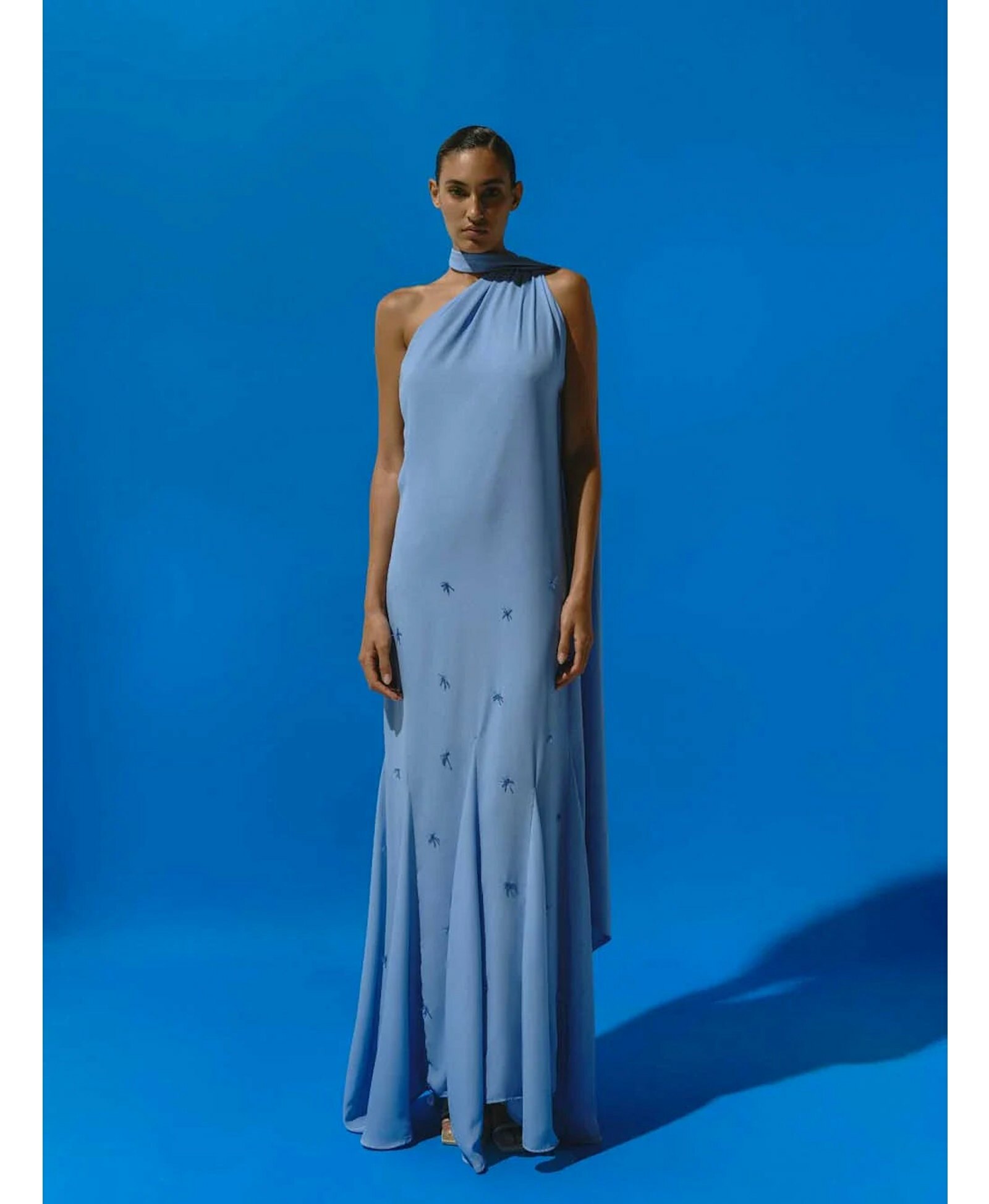 Affordable Baobab Ari Maxi Dress In Misty Blue