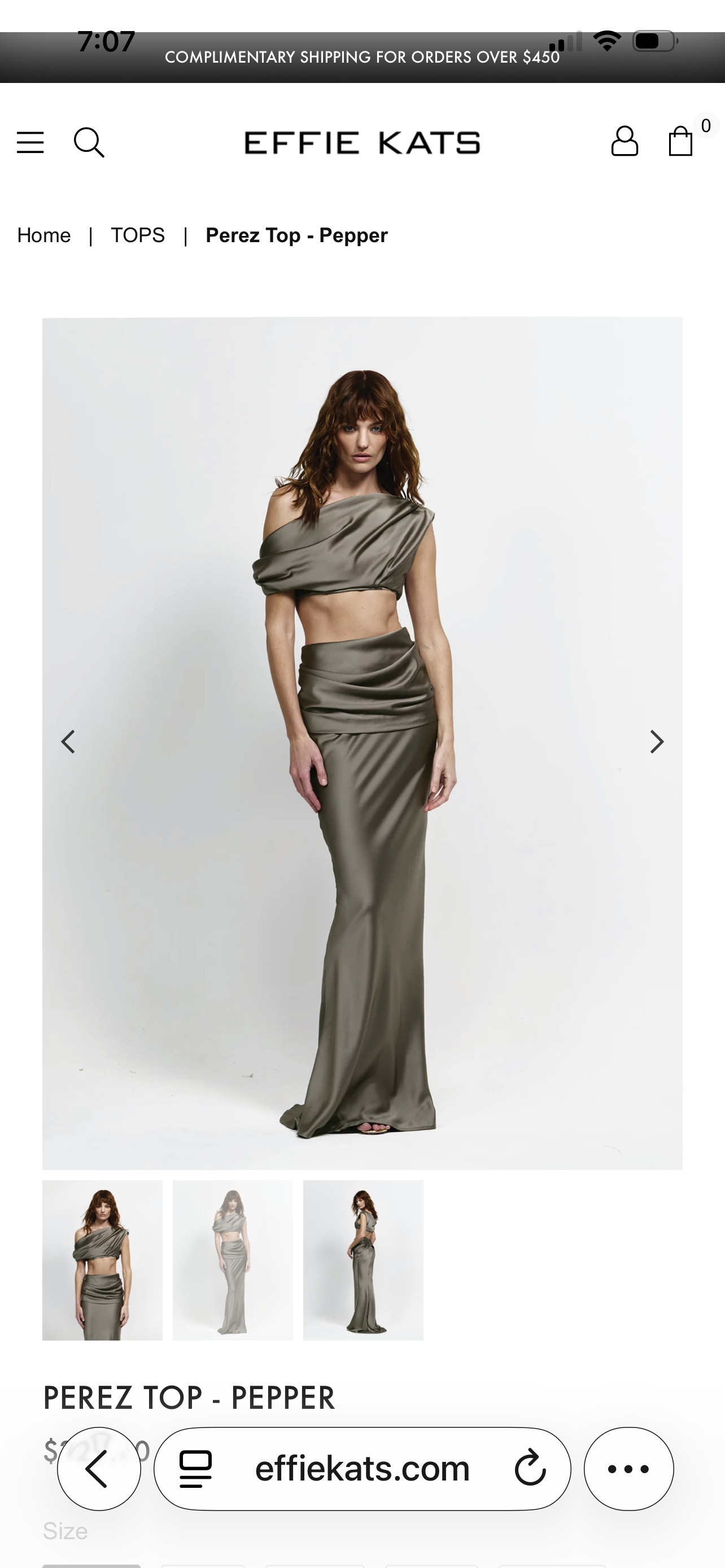 Rental Green Effie Kats