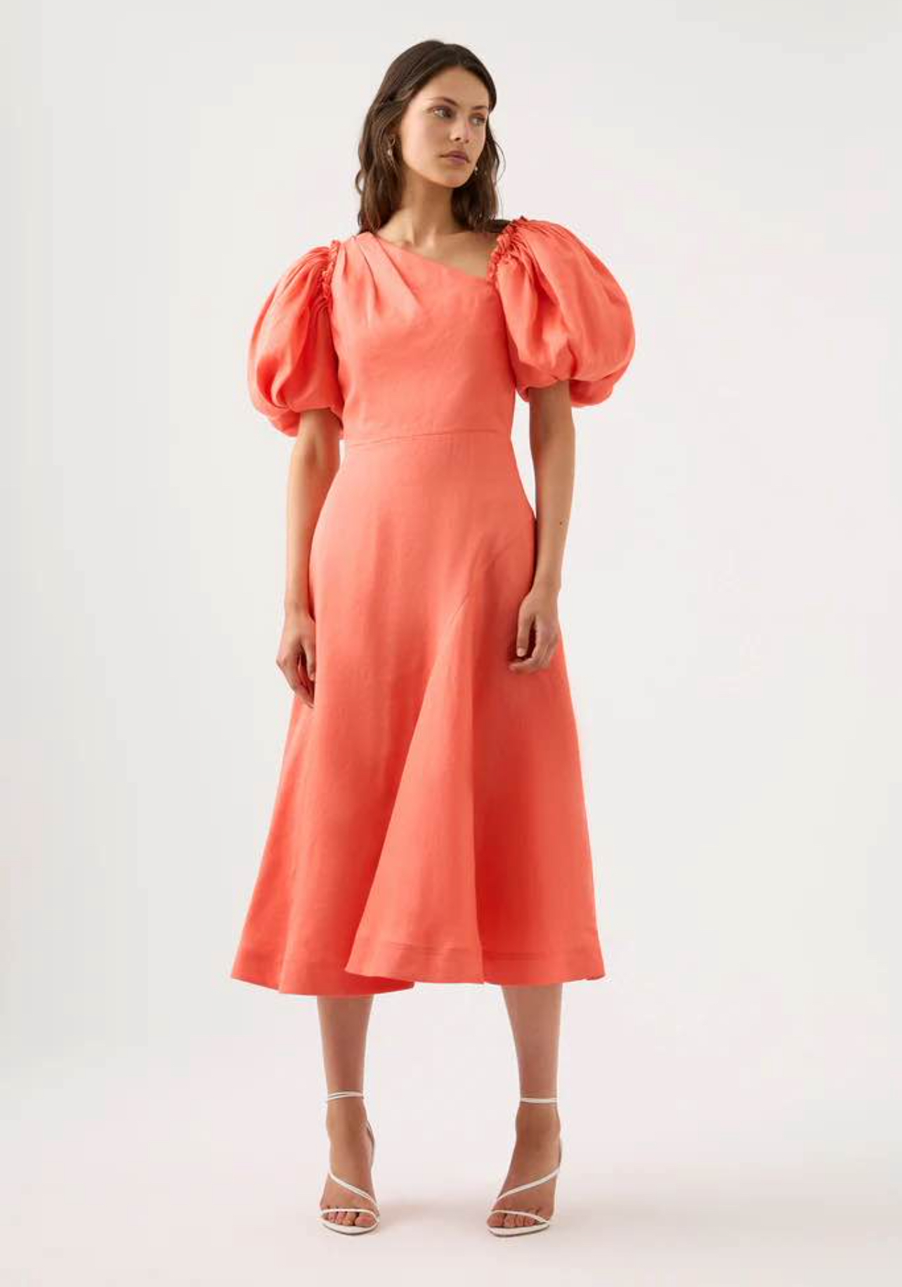 For rent a Aje Maia Off Shoulder Midi Dress