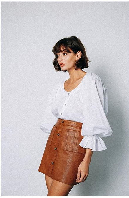 Rent a Aje Mini Shrimpton Tan