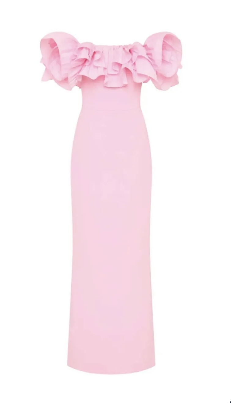 Borrow a Rebecca Vallance Jenna Off Shoulder Dress