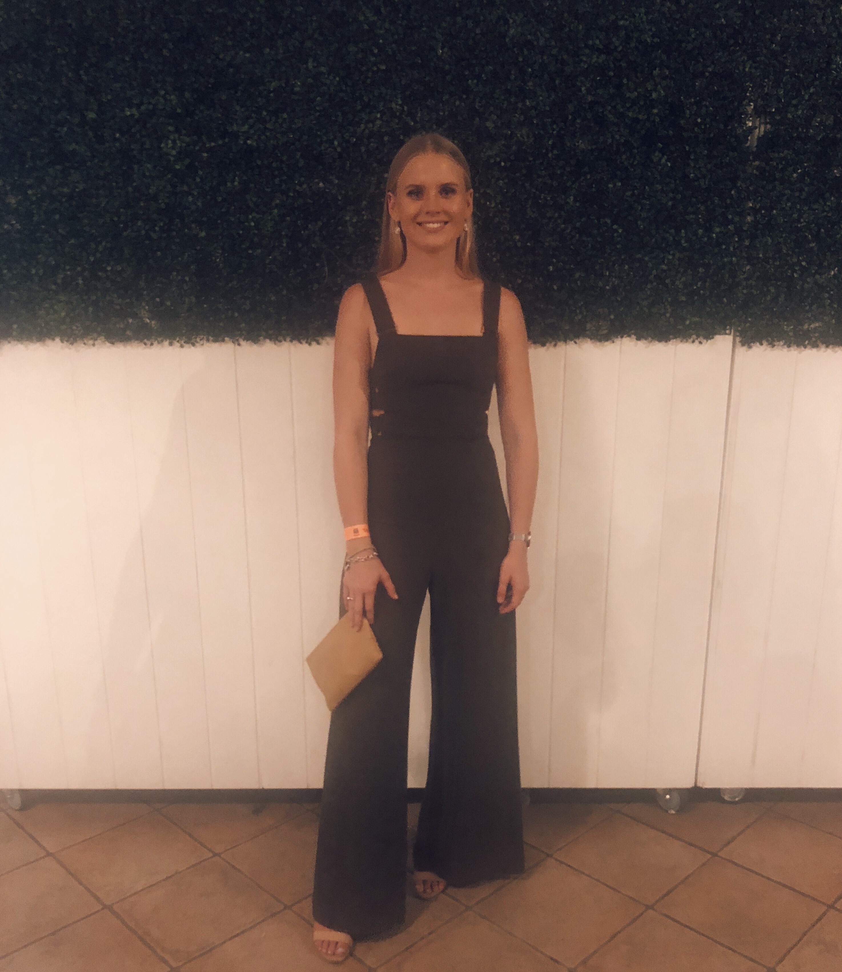 Loan a Zimmermann Stretch Crepe Buckle Jumpsuit