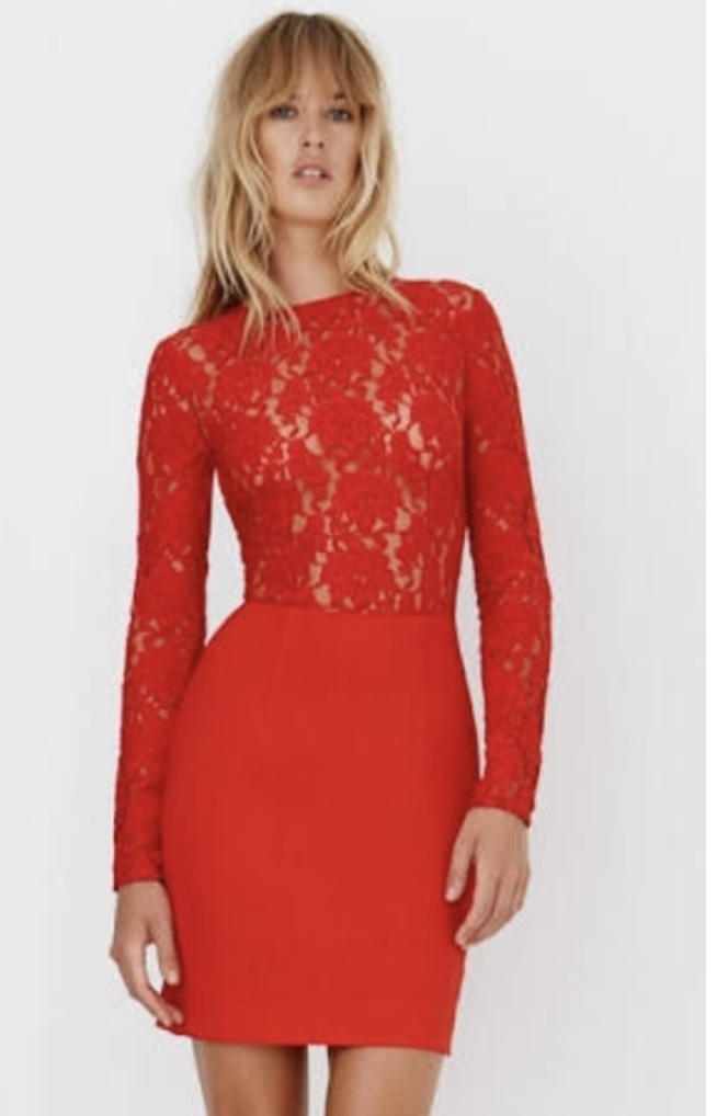 Loan a Yeojin Bae Lace Mini Nadia Dress