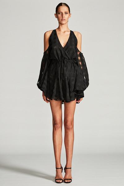 Rent a Shona Joy Perseus Open Shoulder Mini Dress