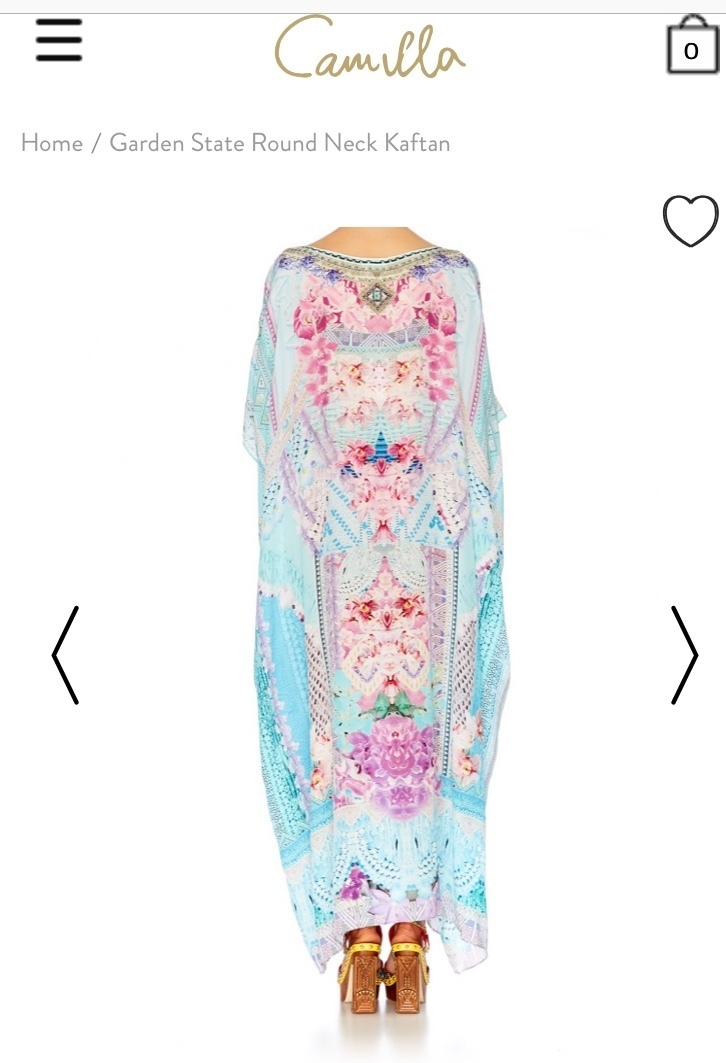 Hire a Camilla Garden State Round Neck Kaftan