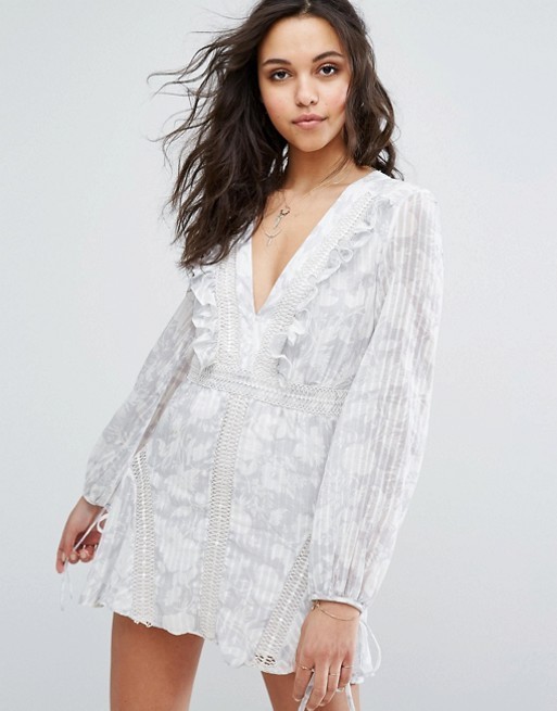 Loan a Stevie May Bonnie Long Sleeve Mini Dress