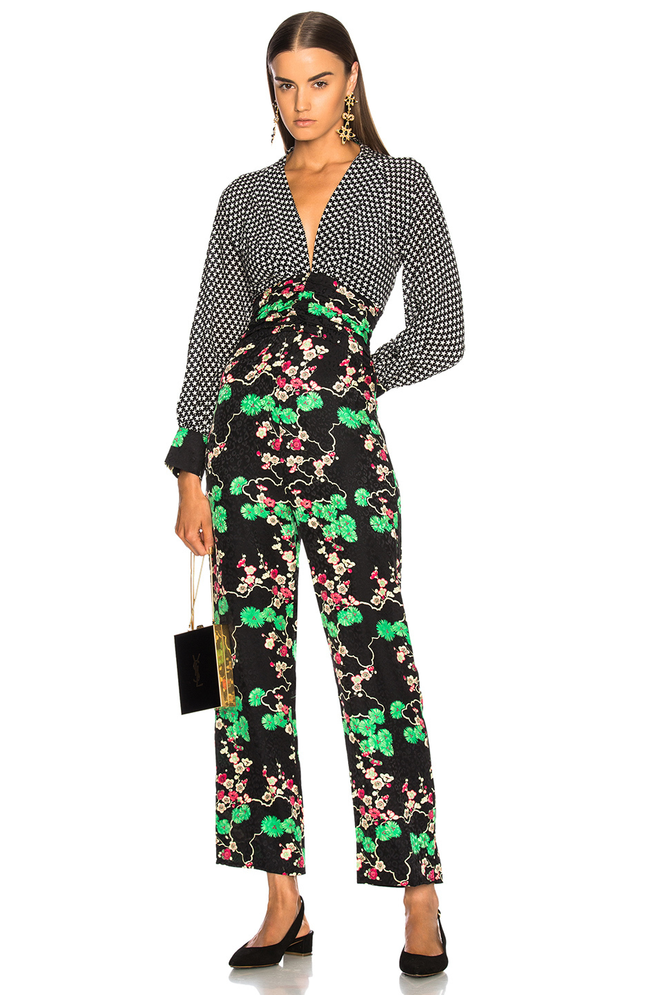 Formal rental Rixo London Leah Jumpsuit