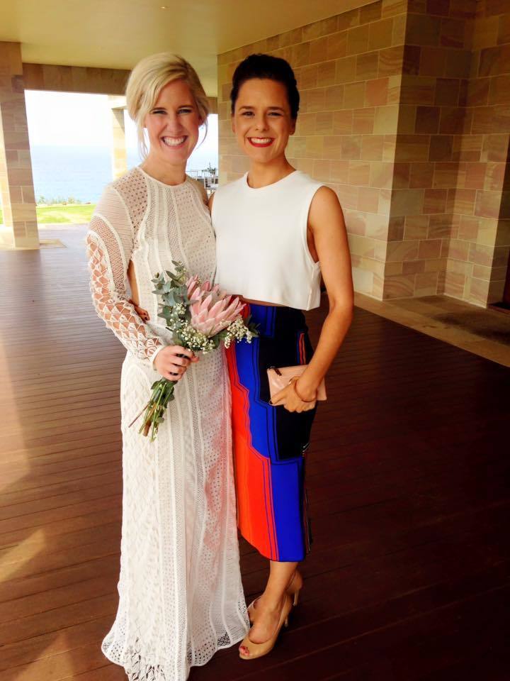 For rent a Manning Cartell Pantone Party Skirt & White Top