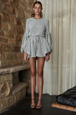 Rental Shona Joy Bonnie Balloon Sleeve Dress Mini