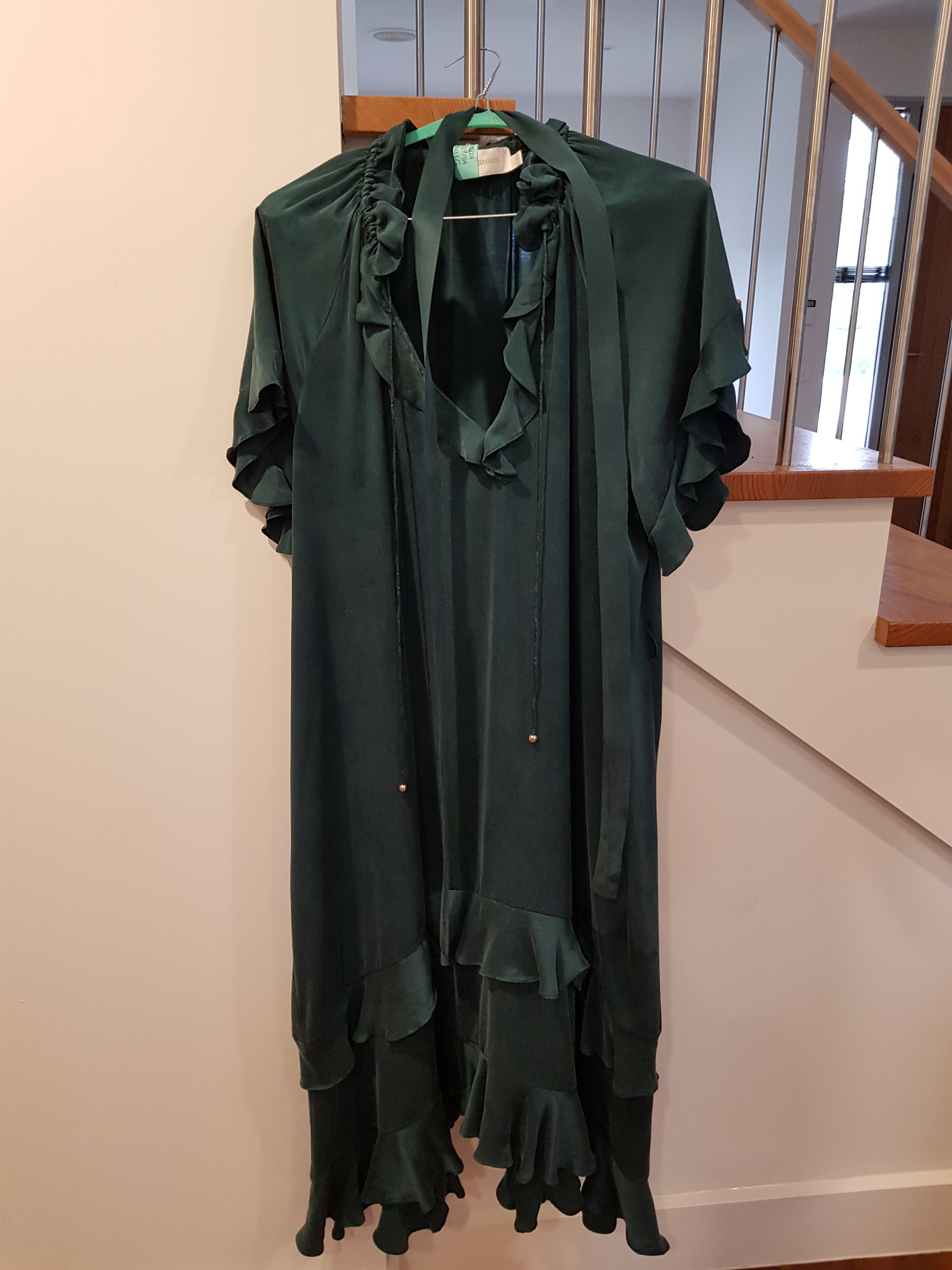 Cheap designer Zimmermann Flutter Smock Dress