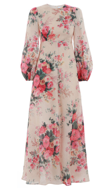 Cheap designer Zimmermann Laelia High Neck Dress