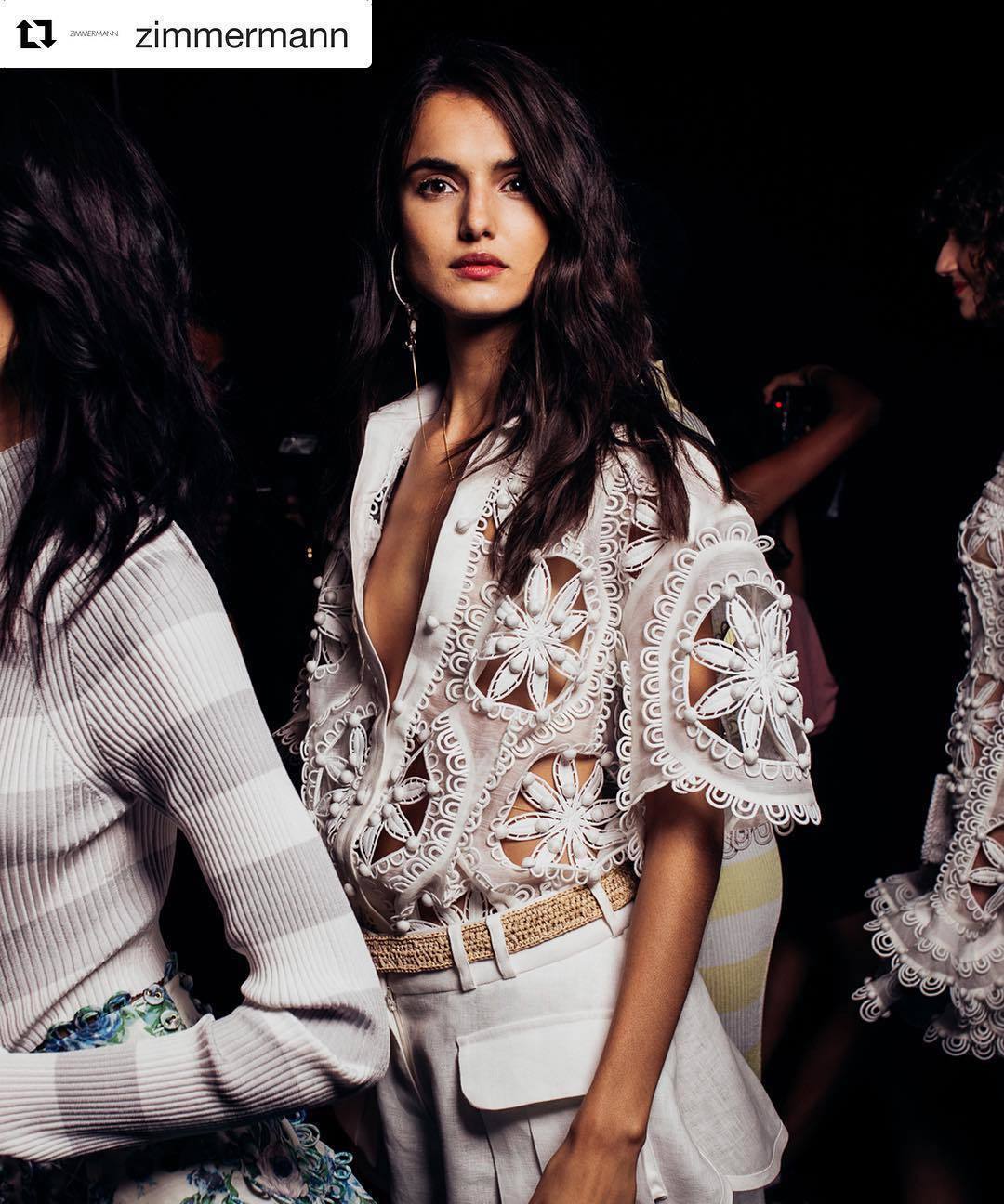 For rent a Zimmermann Whitewave Doily Shirt