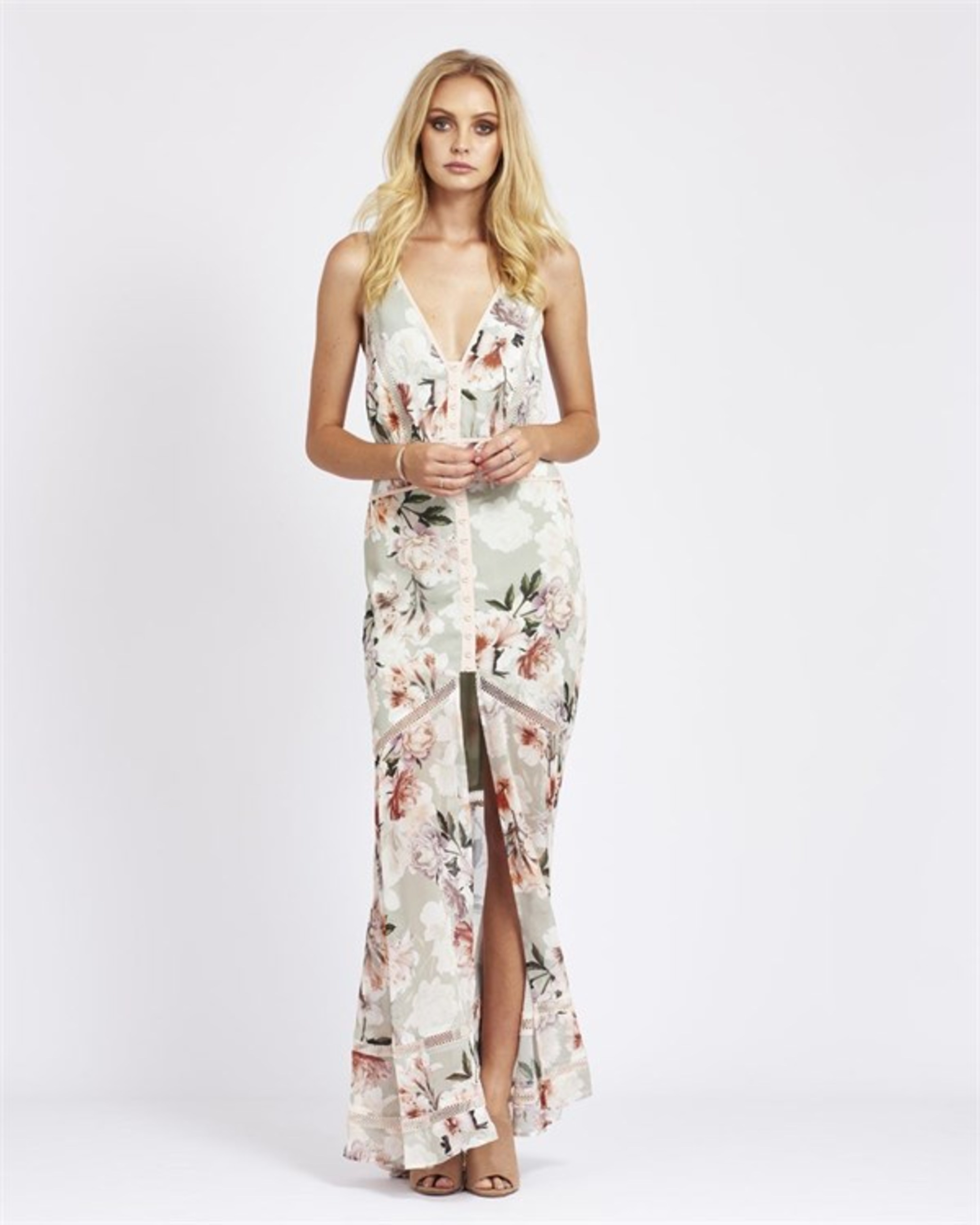Affordable We Are Kindred Magnolia Blouson Maxi