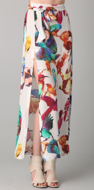 Borrow a Sass & Bide Music & Colour Print Skirt