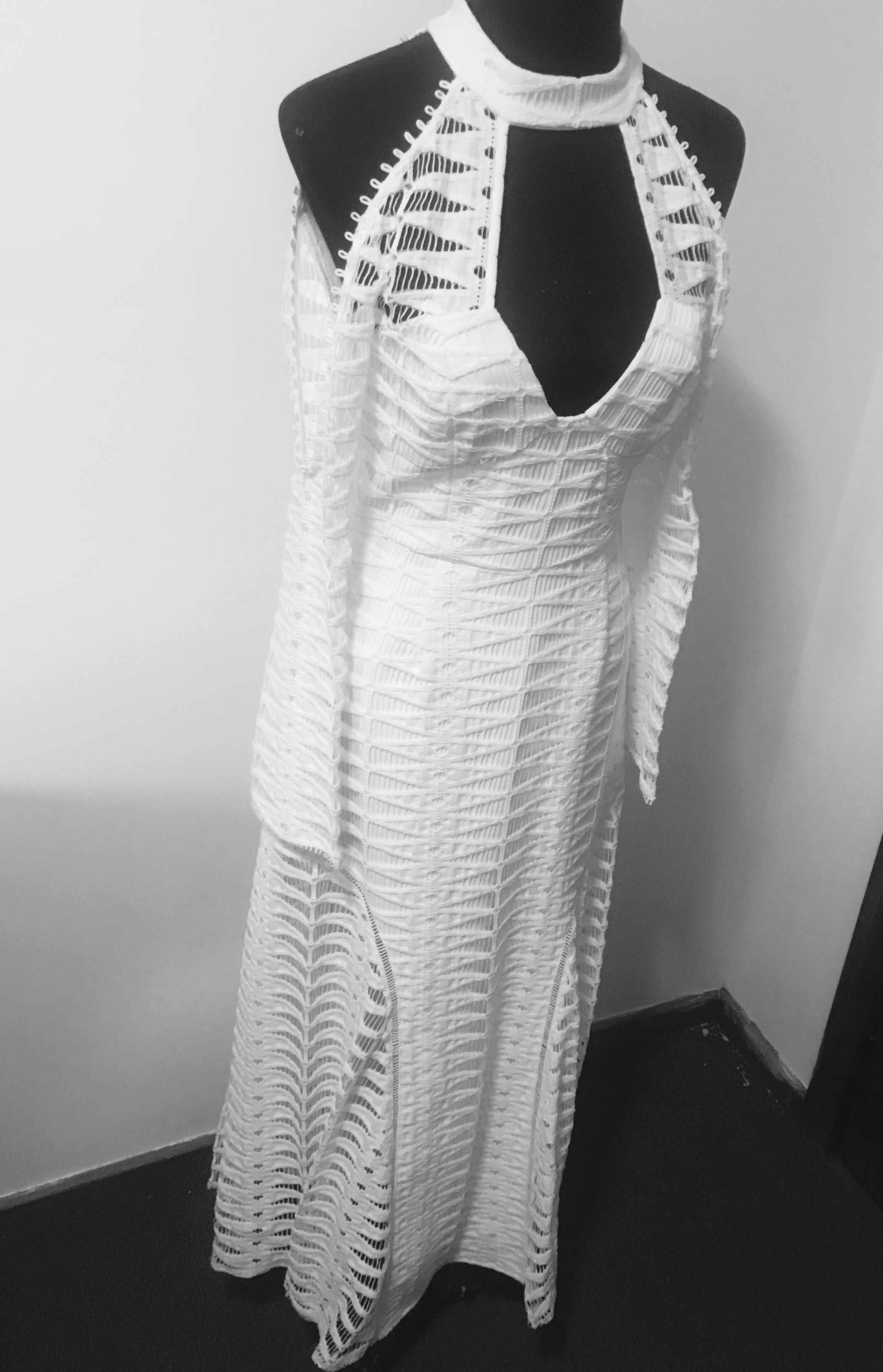 Hire a White Suede Aztec White