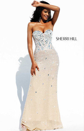 Rent a Silver Sherri Hill