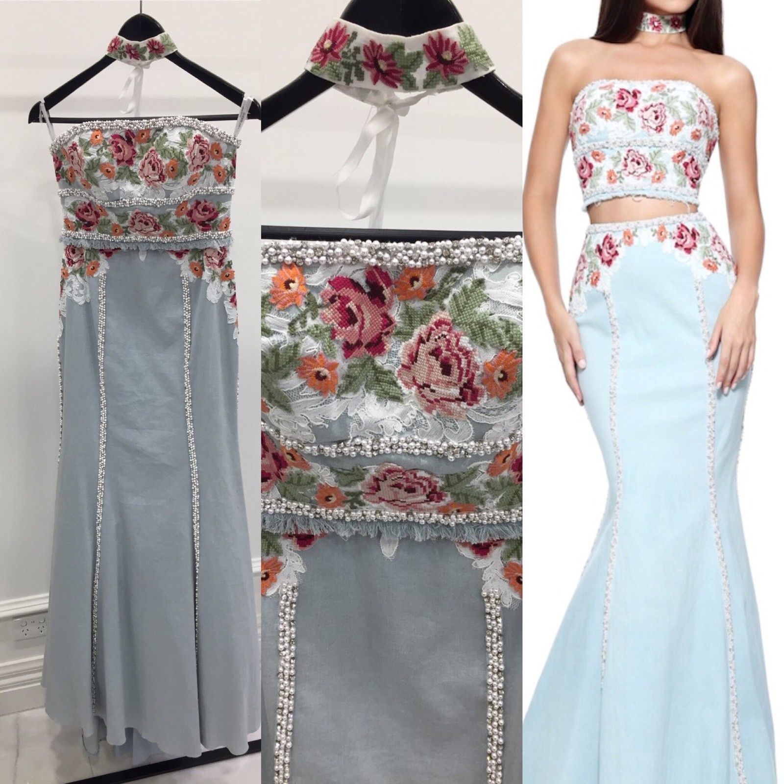 Sherri Hill Blue for hire