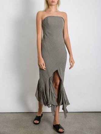 Formal rental Kitx Ruffled Hem Dress