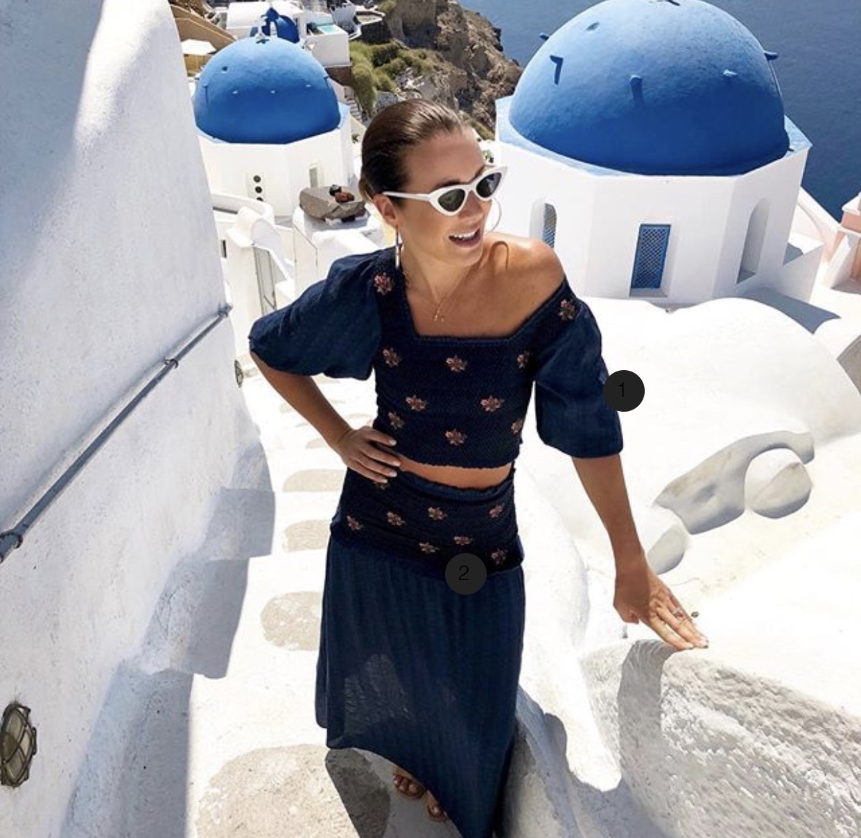 Formal rental Steele Heidi Crop & Skirt