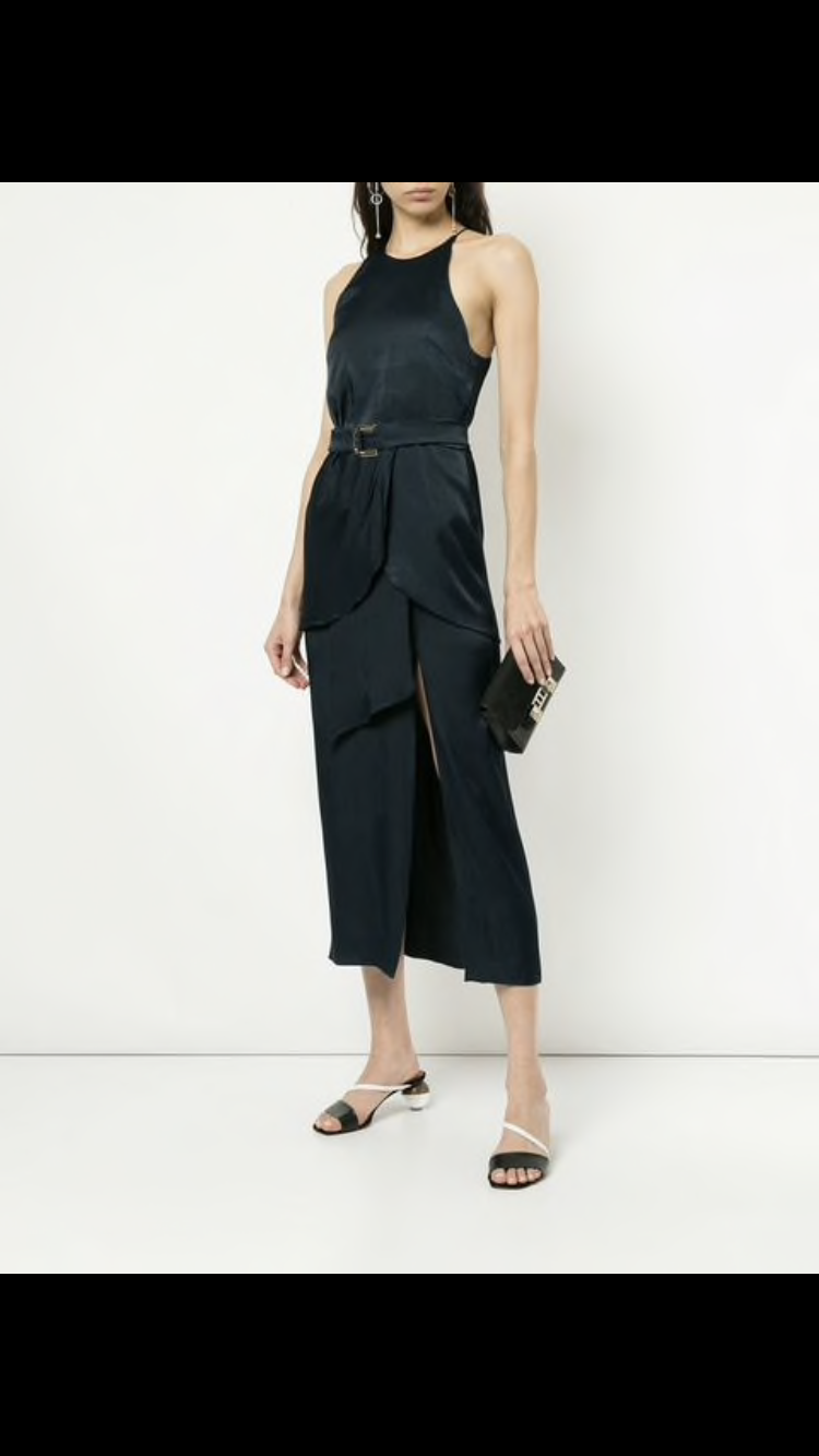 Designer rental Manning Cartell Status Update Racer Dress