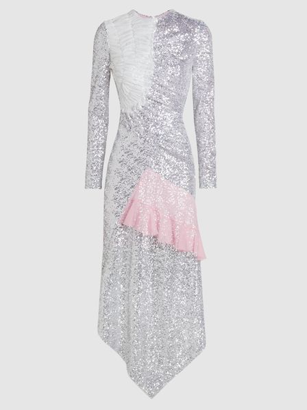 For rent a Preen By Thornton Bregazzi Meda Sequinned Midi Dress