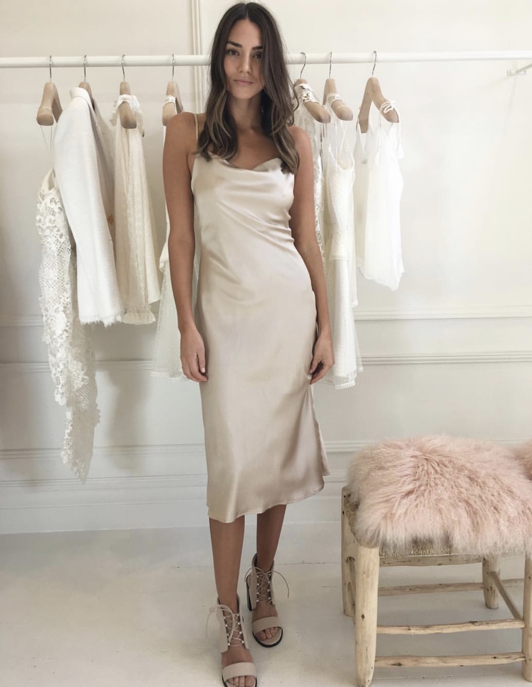 Affordable Hansen & Gretel Posie Silk Dress