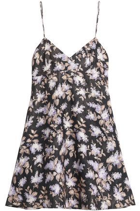 For rent a Zimmermann Flared Floral Mini Dress