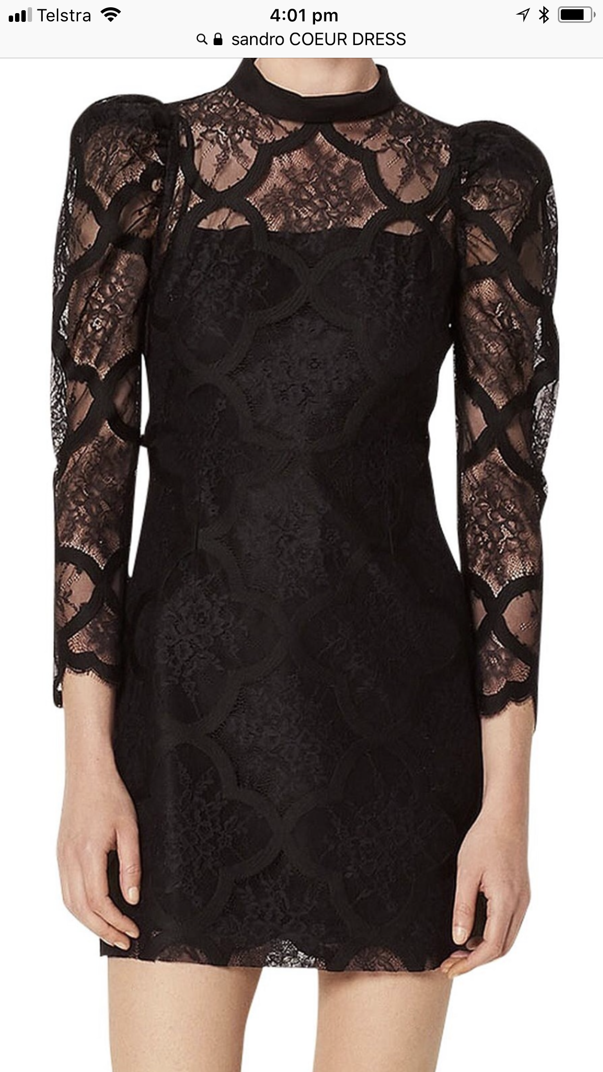 Affordable Black Sandro