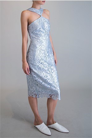 For rent a Silver Carla Zampatti