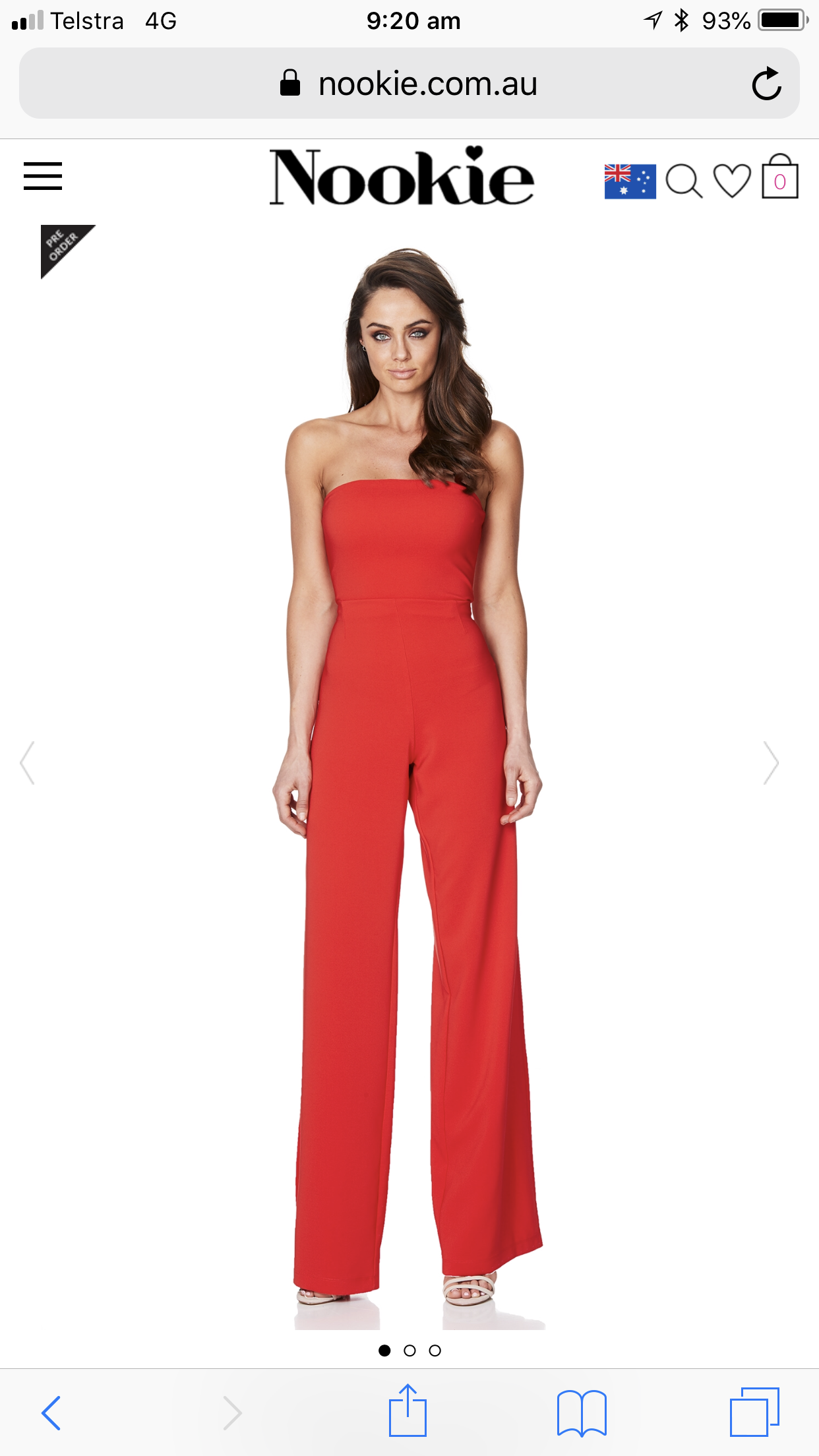 Designer rental Red Nookie