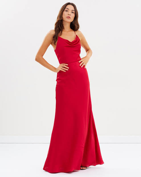 Cheap designer Bariano Pretty Little Mind Cowl Dress Gown