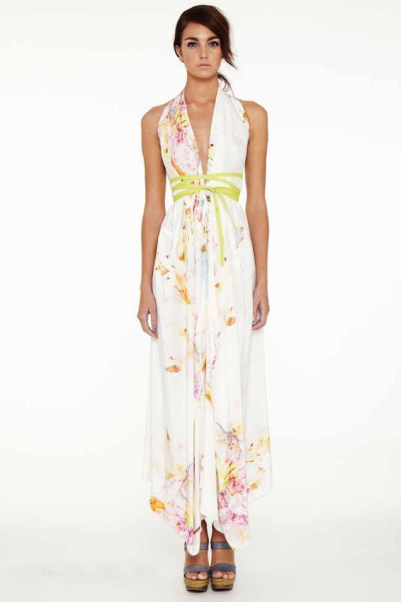 For rent a Suboo Married In Mastique Printed Maxi Dress