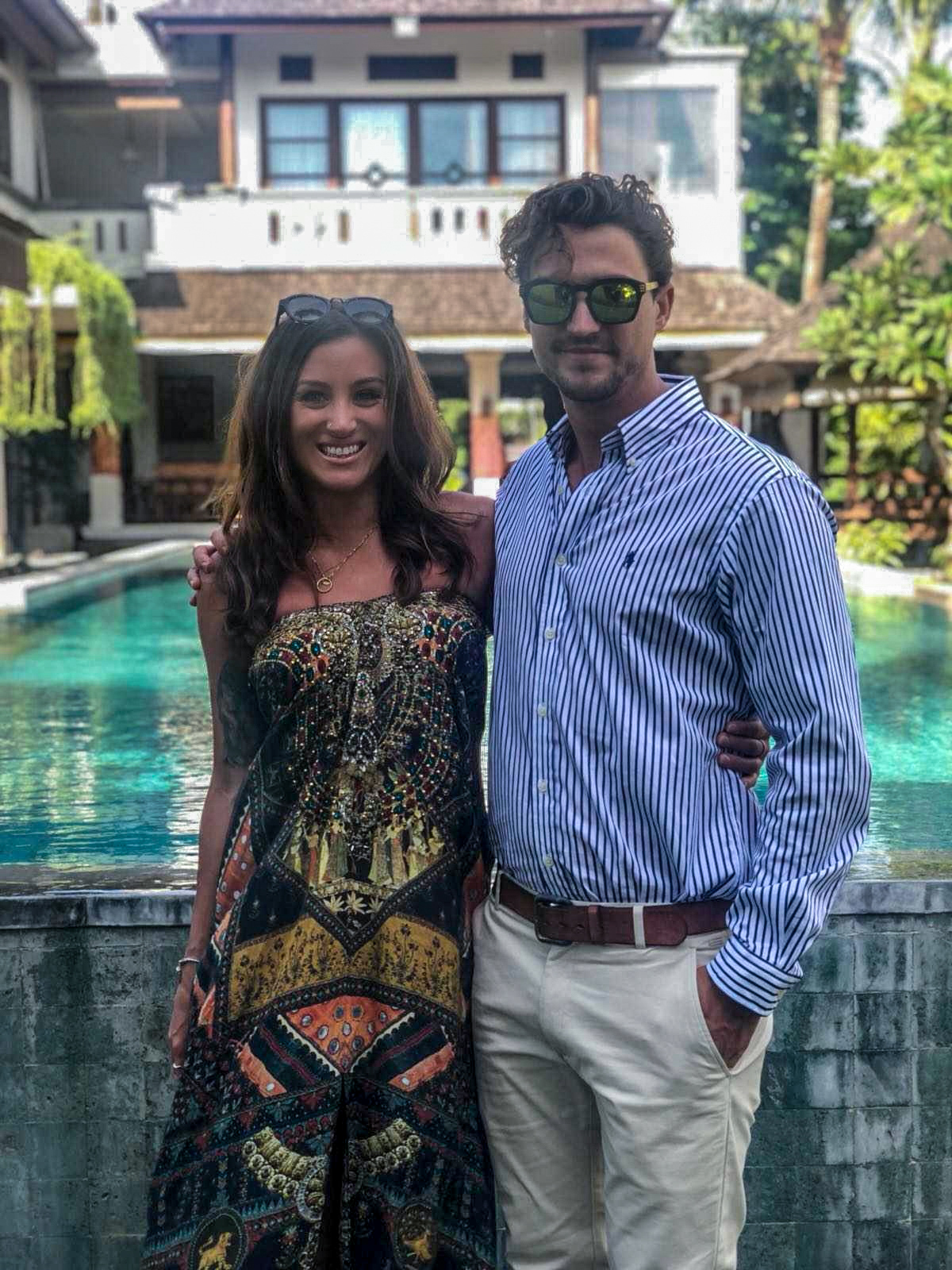 Formal rental Camilla Bliss Of Bohemia Split Front Long Sleeve Kaftan