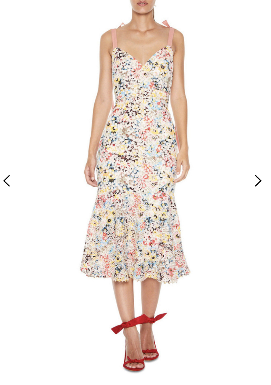 Cheap designer Talulah Bittersweet Flounce Midi Dress