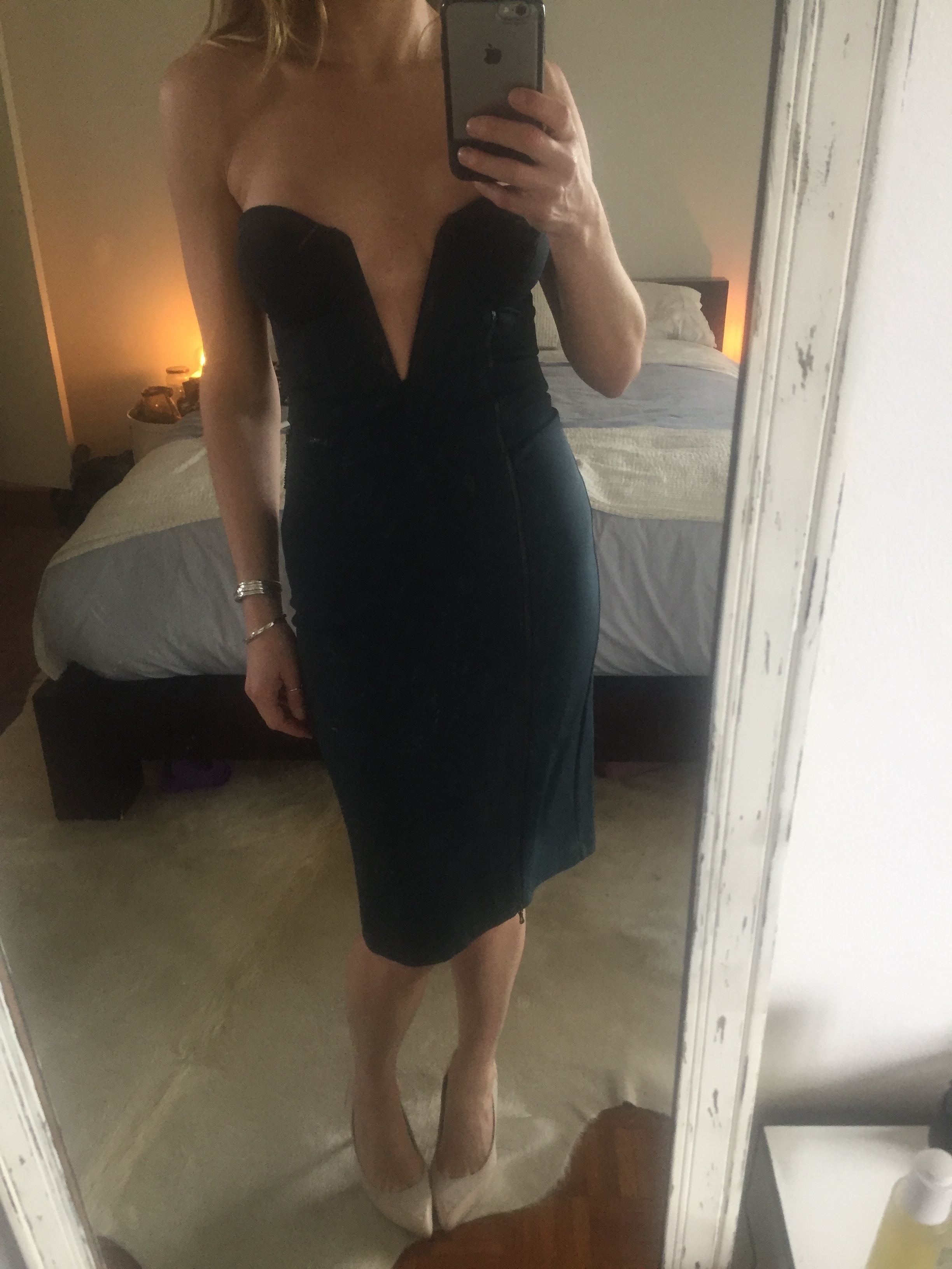 Borrow a Willow Strapless Vintage