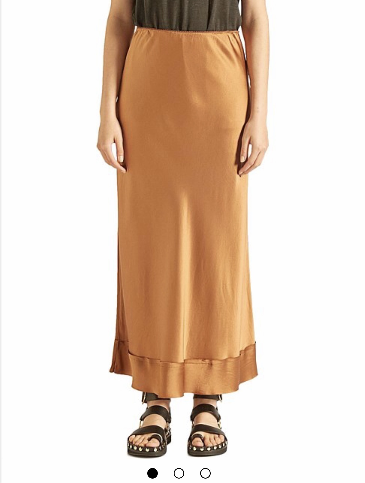 Rent a Lee Mathews Stella Silk Satin Skirt