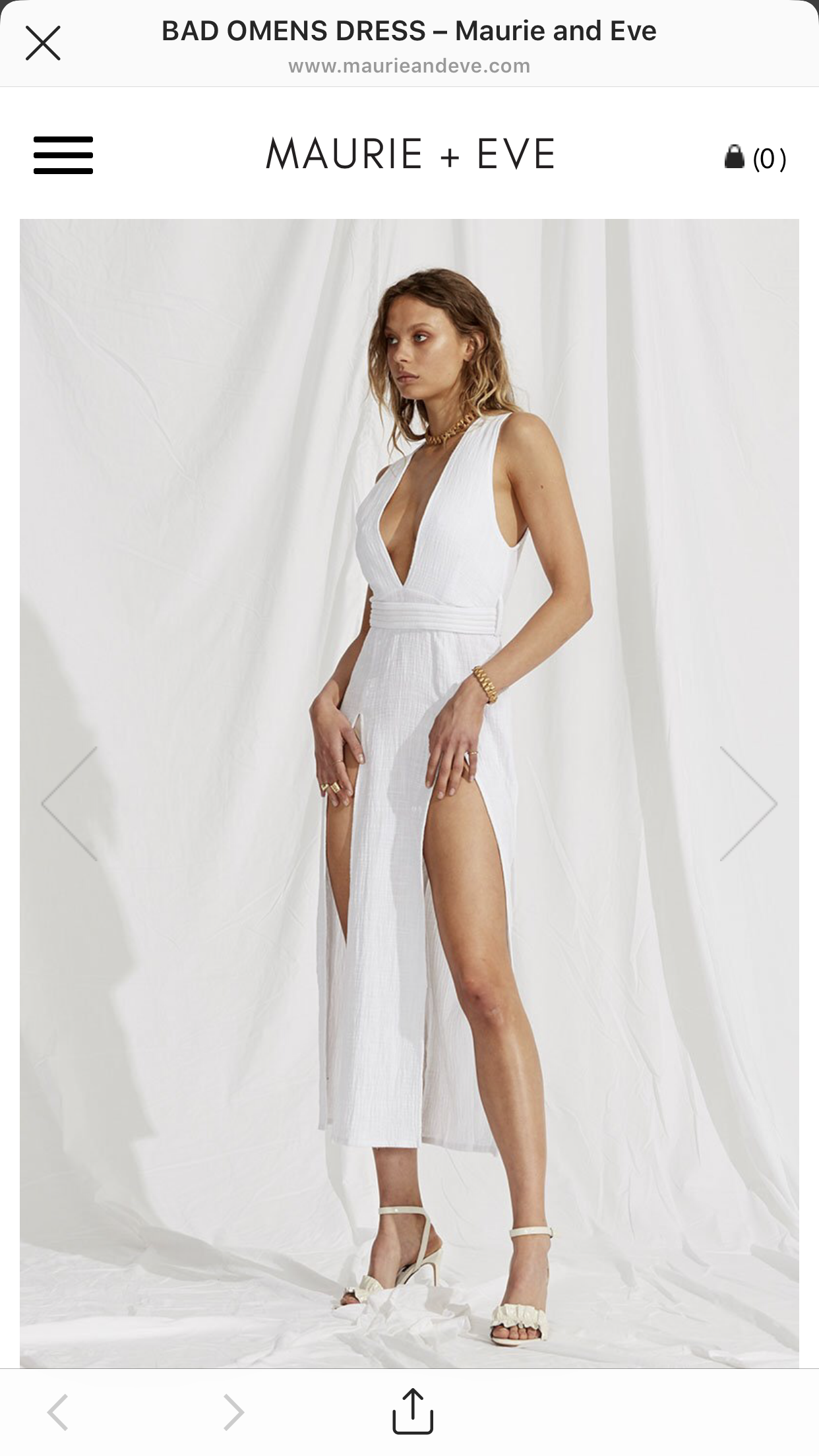 Cheap designer Maurie & Eve Bad Omens Dress