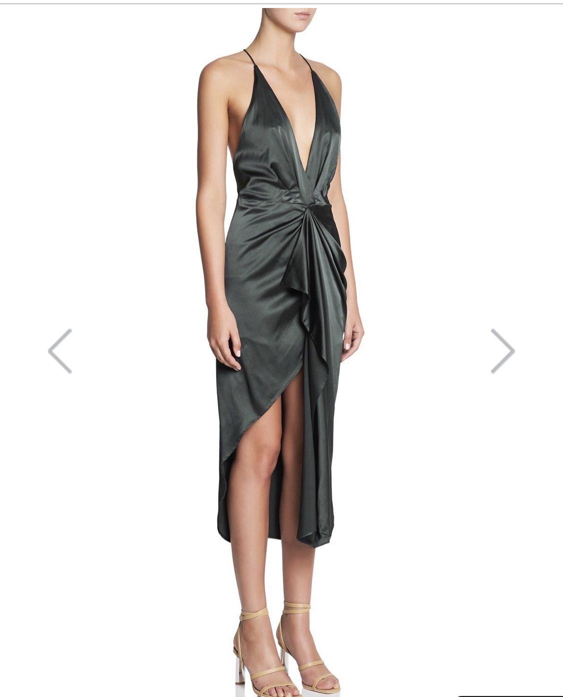 Rent a Manning Cartell Green Light Slip Dress